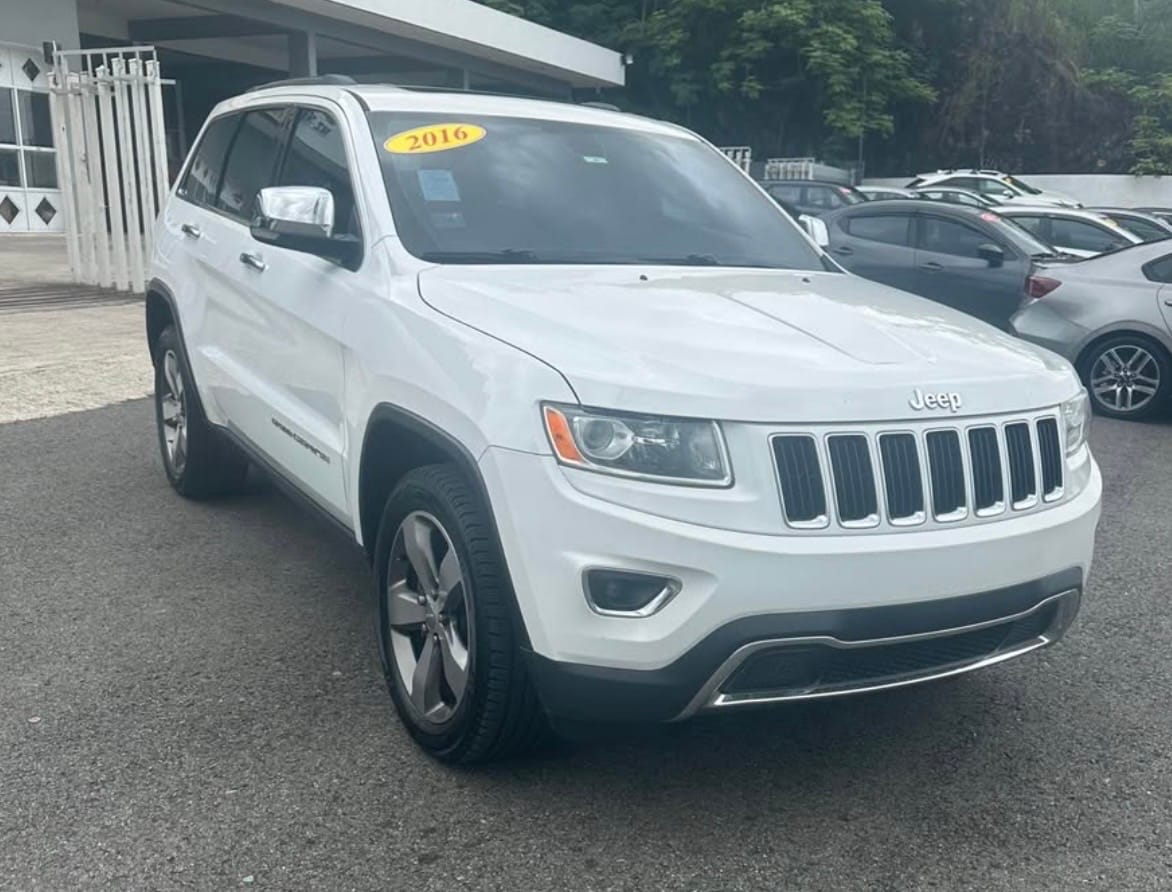 2016 Jeep Grand Cherokee usado en venta en Aguada